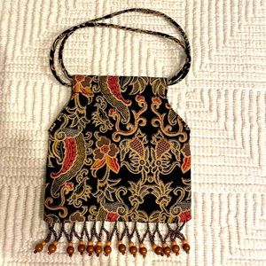 Beaded mini purse